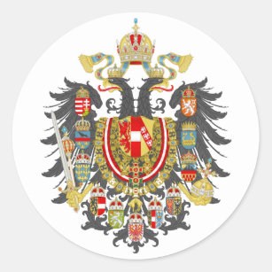 Flagge Von österreich Aufkleber | Zazzle.de