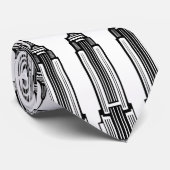 Reich-Staats-Gebäude-Krawatte Krawatte (Gerollt)