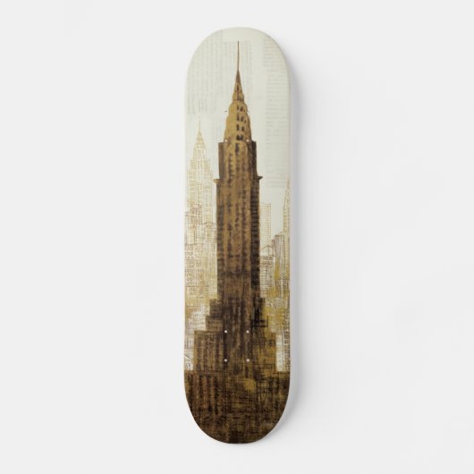 Reich-Staats-Gebäude NYC Skateboard (Vorderseite)