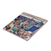 Reich-Staats-Gebäude und Midtown Manhattan Fliese (Seite)