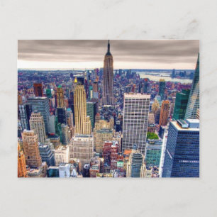Reich-Staats-Gebäude und Midtown Manhattan Postkarte