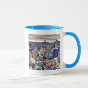 Reich-Staats-Gebäude und Midtown Manhattan Tasse