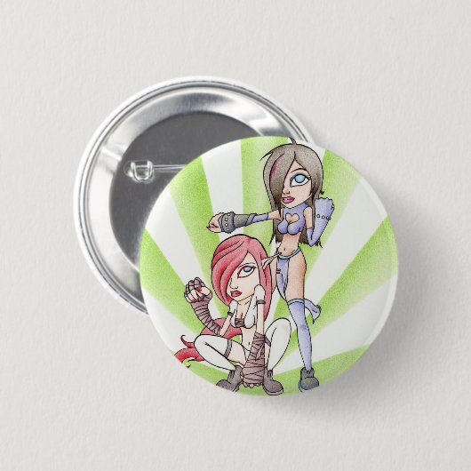 Reich u. Aiko Button (Vorne & Hinten)