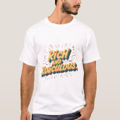 Reich und lächerlich: Motivierend Zitat Mens T-Shi T-Shirt (Vorderseite)
