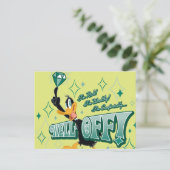 Reich und reich DAFFY DUCK™ Postkarte (Stehend Vorderseite)