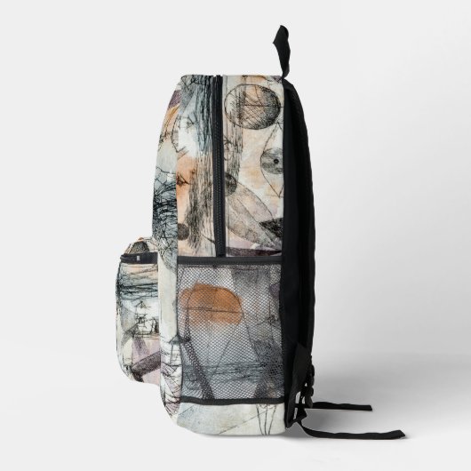 Reich von Air Paul Klee Abstrakter Expressionist Bedruckter Rucksack (Rechts)