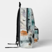 Reich von Air Paul Klee Abstrakter Expressionist Bedruckter Rucksack (Links)