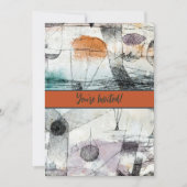 Reich von Air Paul Klee Abstrakter Expressionist Einladung (Vorderseite)