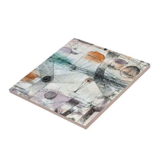 Reich von Air Paul Klee Abstrakter Expressionist Fliese (Seite)