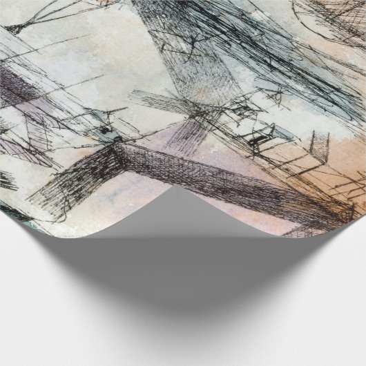 Reich von Air Paul Klee Abstrakter Expressionist Geschenkpapier (Ecke)