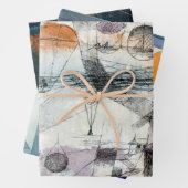 Reich von Air Paul Klee Abstrakter Expressionist Geschenkpapier Set (Beispiel)