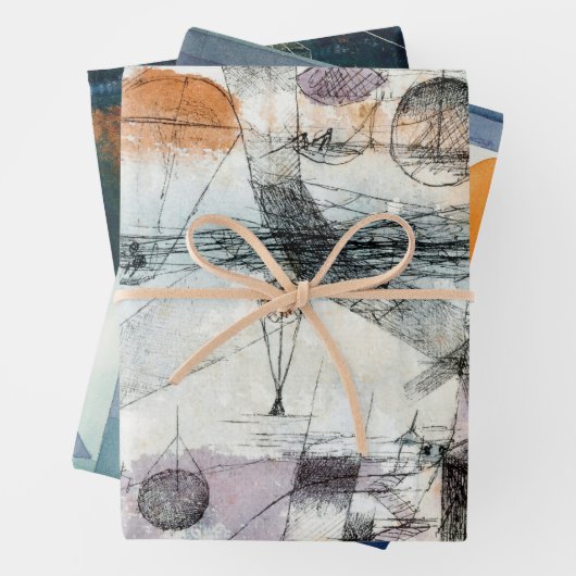 Reich von Air Paul Klee Abstrakter Expressionist Geschenkpapier Set (Beispiel)