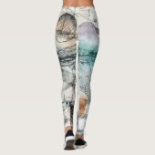 Reich von Air Paul Klee Abstrakter Expressionist Leggings (Rückseite)