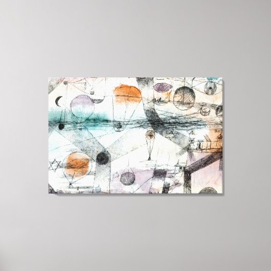 Reich von Air Paul Klee Abstrakter Expressionist Leinwanddruck (Vorderseite)