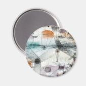 Reich von Air Paul Klee Abstrakter Expressionist Magnet (Vorderseite/Rückseite)