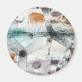 Reich von Air Paul Klee Abstrakter Expressionist Magnet (Vorne)