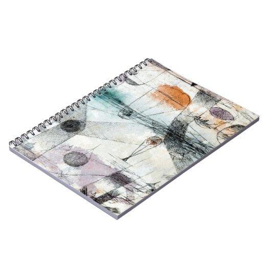 Reich von Air Paul Klee Abstrakter Expressionist Notizblock (Linke Seite)
