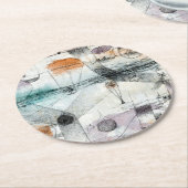 Reich von Air Paul Klee Abstrakter Expressionist Runder Pappuntersetzer (Angewinkelt)