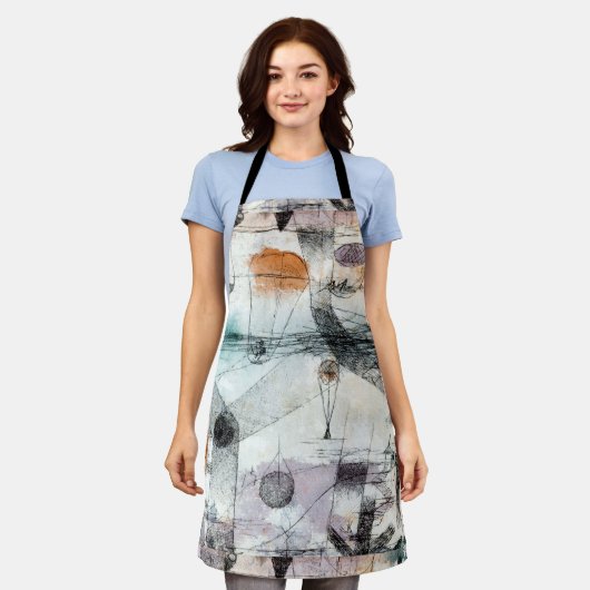 Reich von Air Paul Klee Abstrakter Expressionist Schürze (Getragen)