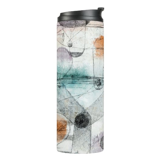 Reich von Air Paul Klee Abstrakter Expressionist Thermosbecher (Nach links gedreht)