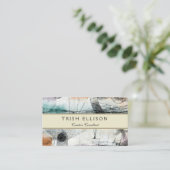 Reich von Air Paul Klee Abstrakter Expressionist Visitenkarte (Stehend Vorderseite)