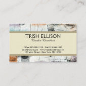 Reich von Air Paul Klee Abstrakter Expressionist Visitenkarte (Rückseite)