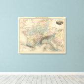 Reich von Charlemagne Leinwanddruck (Insitu (Holzboden))