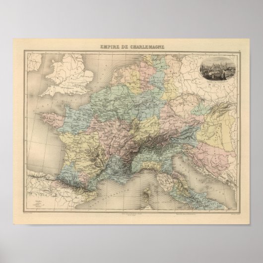 Reich von Charlemagne Poster (Vorne)