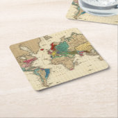 Reich von Napoleon Bonaparteanzeige 1811 Rechteckiger Pappuntersetzer (angewinkelt)