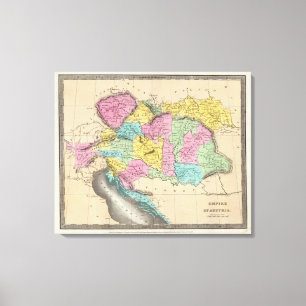 Reich von Österreich Leinwanddruck