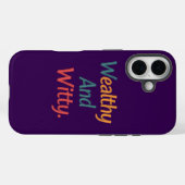 Reich & witzig iPhoneiPhone / iPad Fall Case-Mate iPhone Hülle (Rückseite (Horizontal))