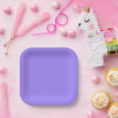 Reich, zarter lila Textur Pappteller (Party)