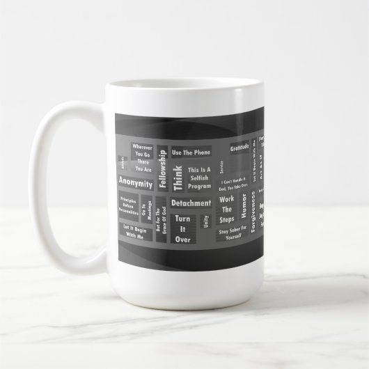 Reiche 12 Schritt-Tasse Kaffeetasse (Links)