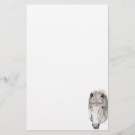 Reiche Augen Islandpferd Briefpapier