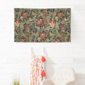 Reiche Blumenbänder Brocade Antique Classic Banner (Insitu)