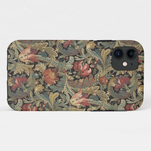 Reiche Blumenbänder Brocade Antique Classic Case-Mate iPhone Hülle (Rückseite (Horizontal))