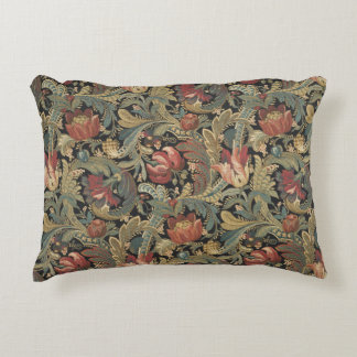 Reiche Blumenbänder Brocade Antique Classic Dekokissen