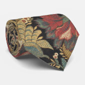 Reiche Blumenbänder Brocade Antique Classic Krawatte (Gerollt)
