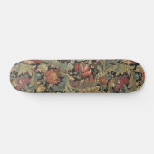 Reiche Blumenbänder Brocade Antique Classic Skateboard (Horizontal)