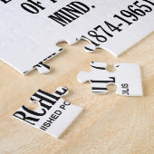 Reiche der Zukunft sind die Reiche des Geistes Puzzle (Seite)