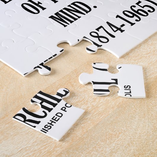 Reiche der Zukunft sind die Reiche des Geistes Puzzle (Seite)