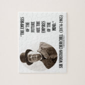 Reiche der Zukunft sind die Reiche des Geistes Puzzle (Vertikal)