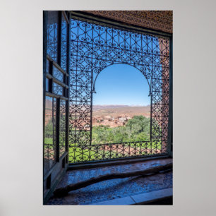 Reiche Fensterdekoration Poster