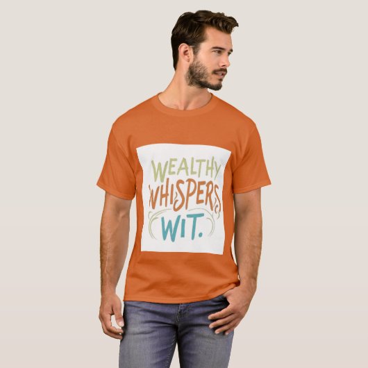 Reiche Flüstern mit T - Shirt (Vorne ganz)