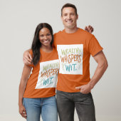 Reiche Flüstern mit T - Shirt (Unisex)