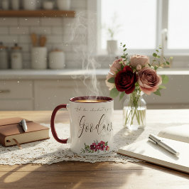 Reiche Gaumenfreude Rote Blüte Tasse