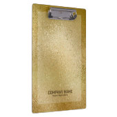 Reiche goldene glänzende Glasstruktur Klemmbrett (Rechts)