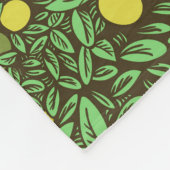 Reiche Grüne Obstgärten Fleecedecke (Ecke)