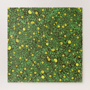Reiche Grüne Obstgärten Puzzle
