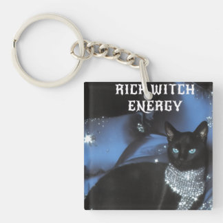 Reiche Hexenenergie Schwarze Katze Hexenanhänger G Schlüsselanhänger